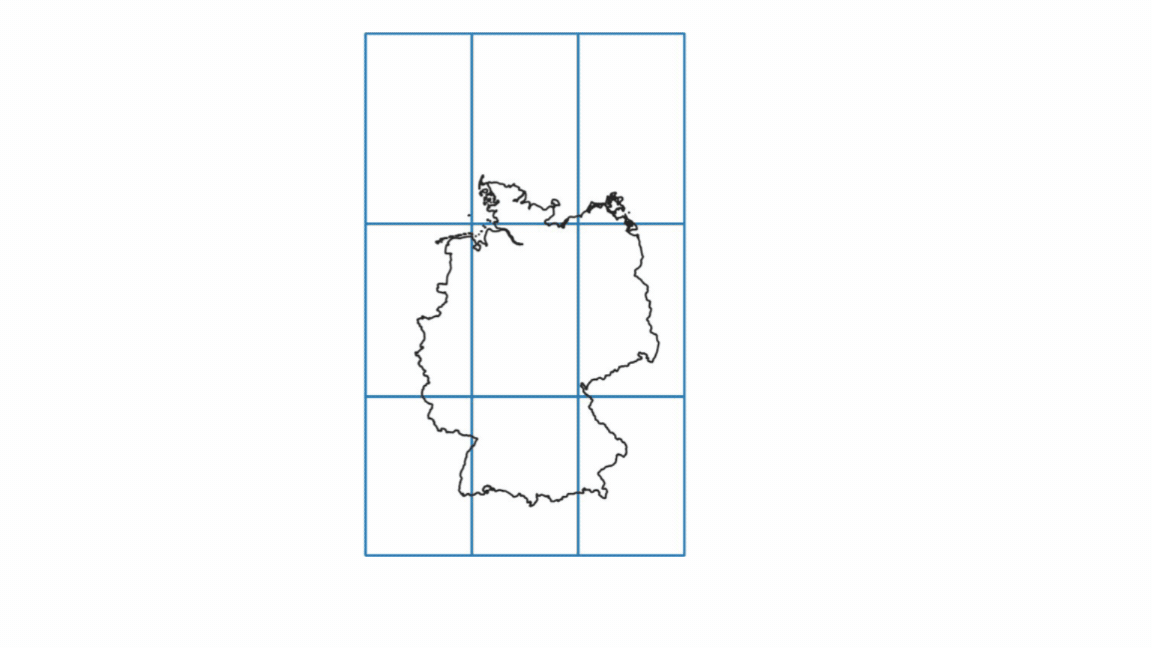 Tiled Map Germany